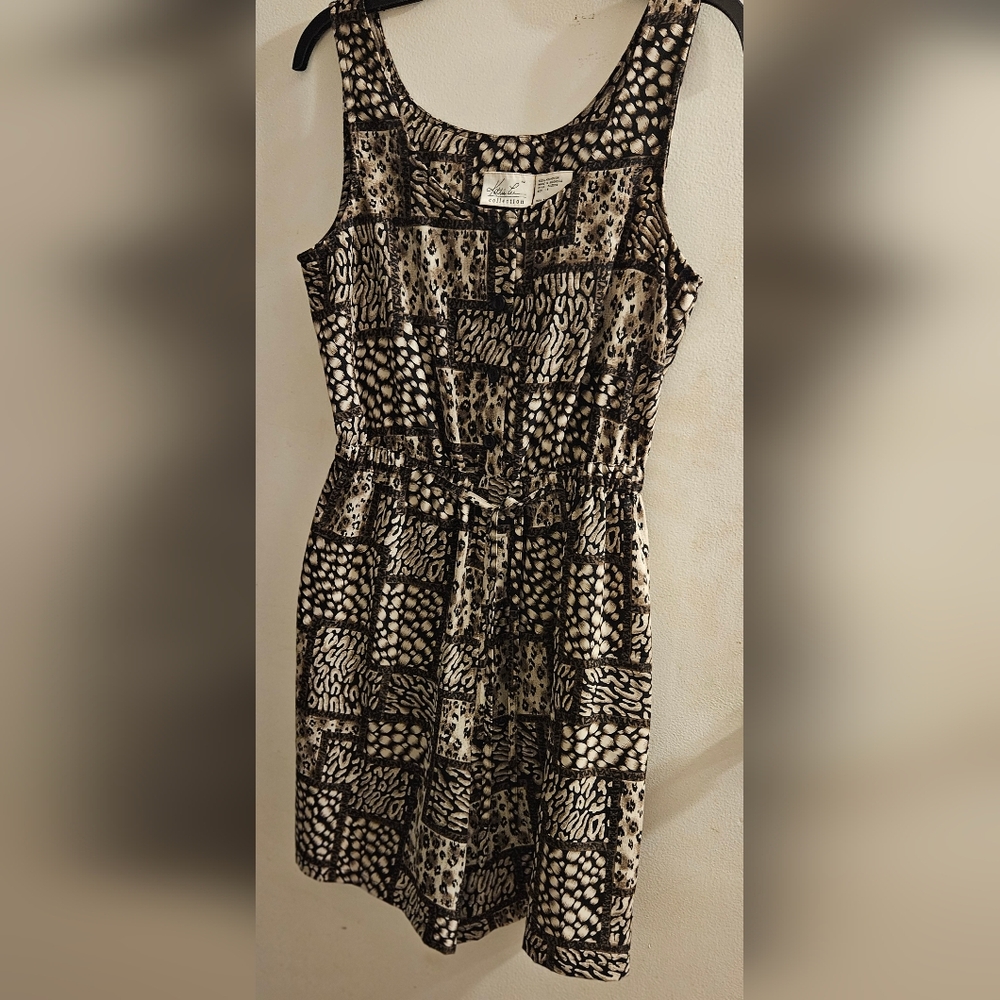 Animal Print Romper
